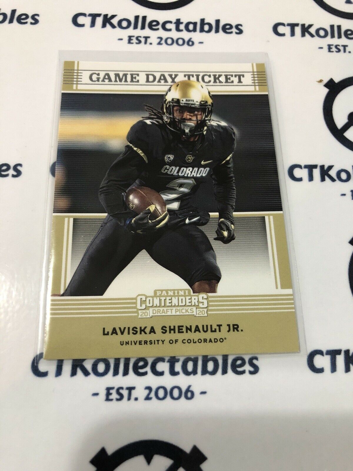 2020 NFL Contenders Draft Picks Game Day Ticket Laviviska Shenault Jr. Cowboys