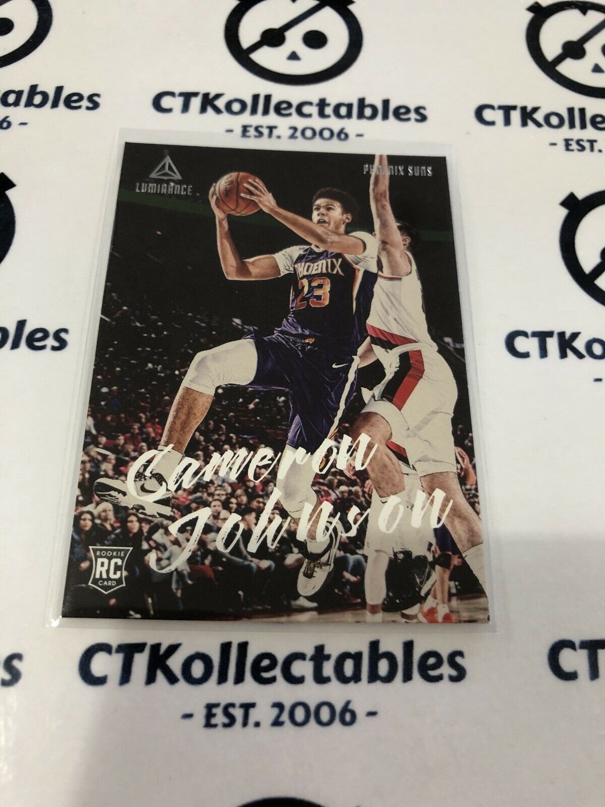 Cameron Johnson RC #160 2019-20 NBA Chronicles Luminance