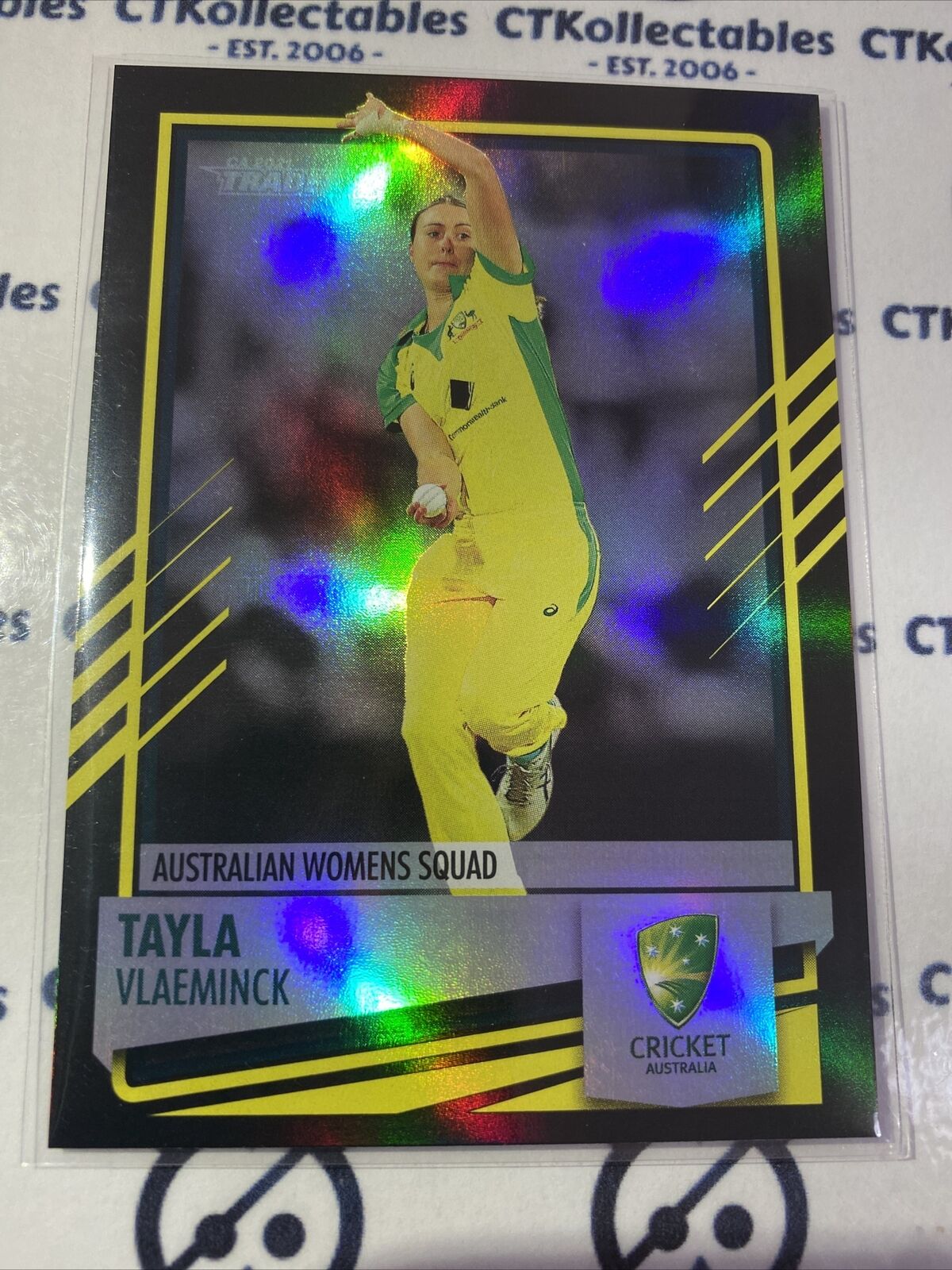 2021/2022 TLA Cricket Traders silver Parallel #P056 Tayla Vlaeminck