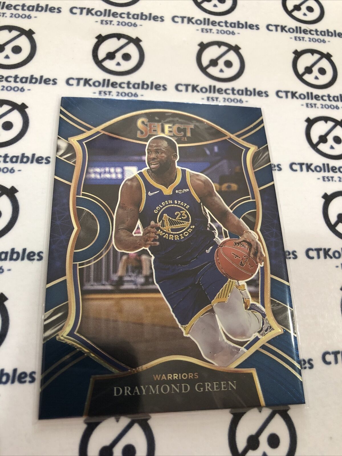 2020-21 Panini NBA Select Blue Concourse Draymond Green Warriors #44