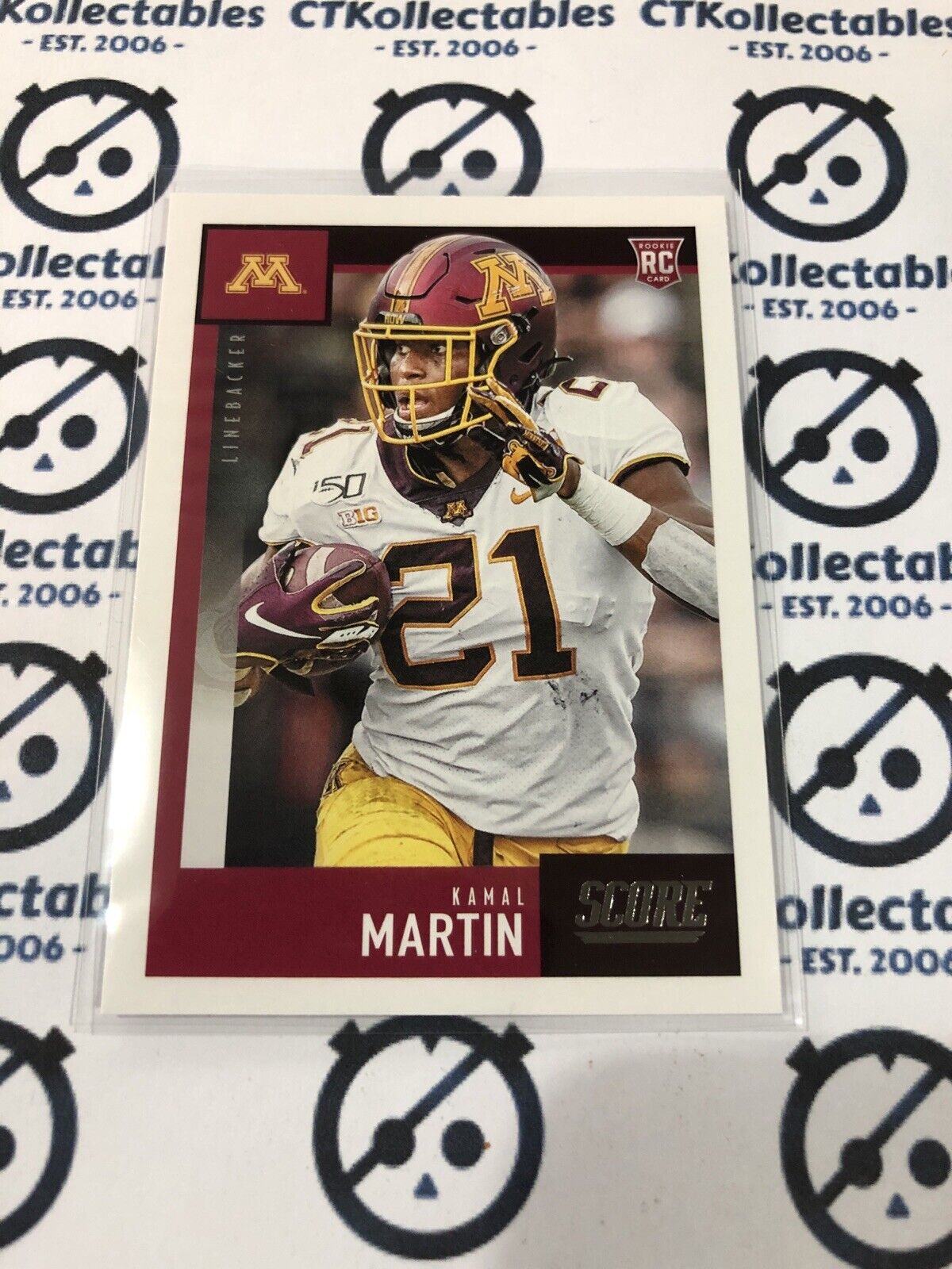 2020 NFL Panini SCORE Kamal Martin RC #347 Green Bay Packers