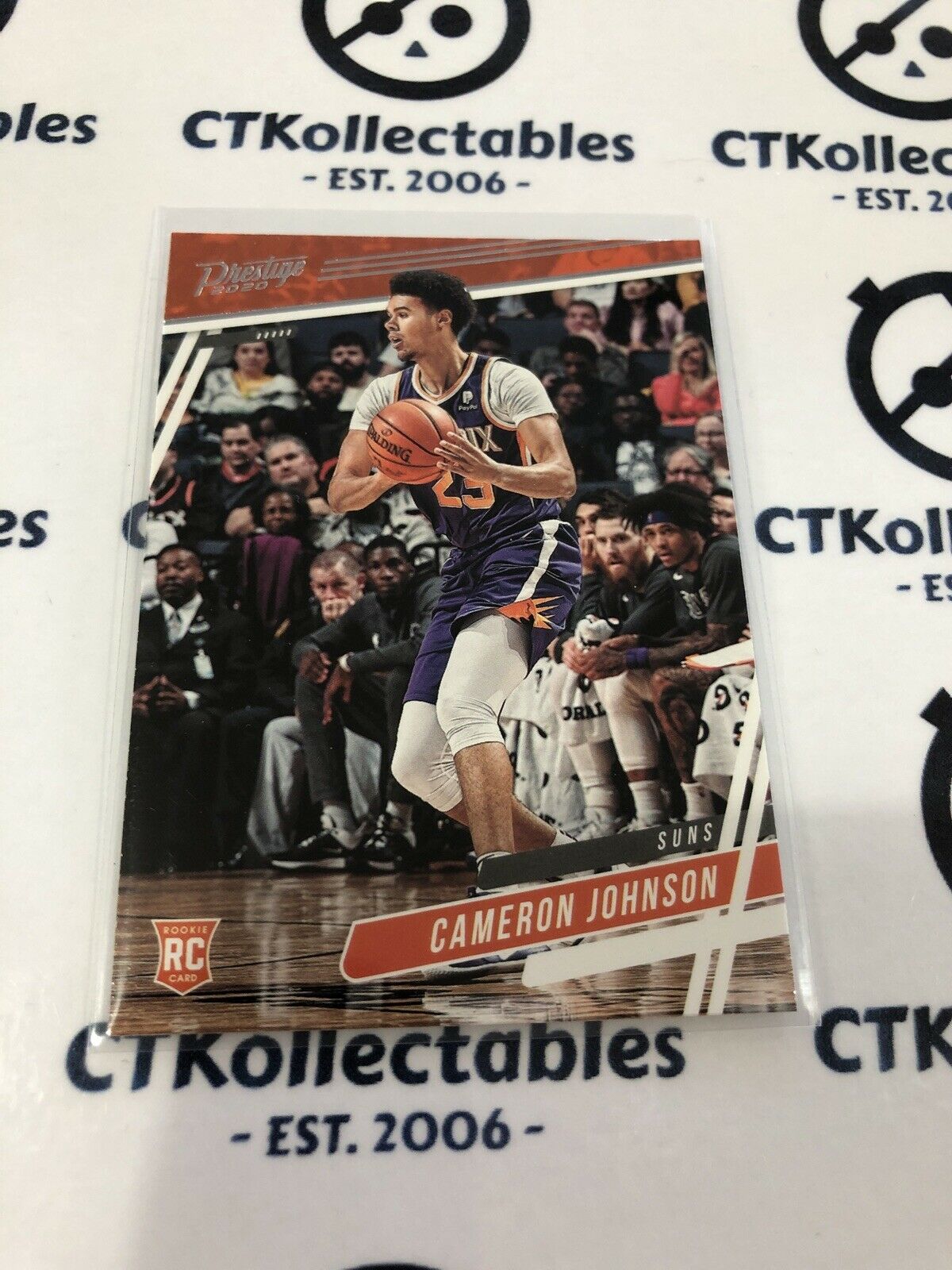 Cameron Johnson RC #55 2019-20 NBA Chronicles Prestige