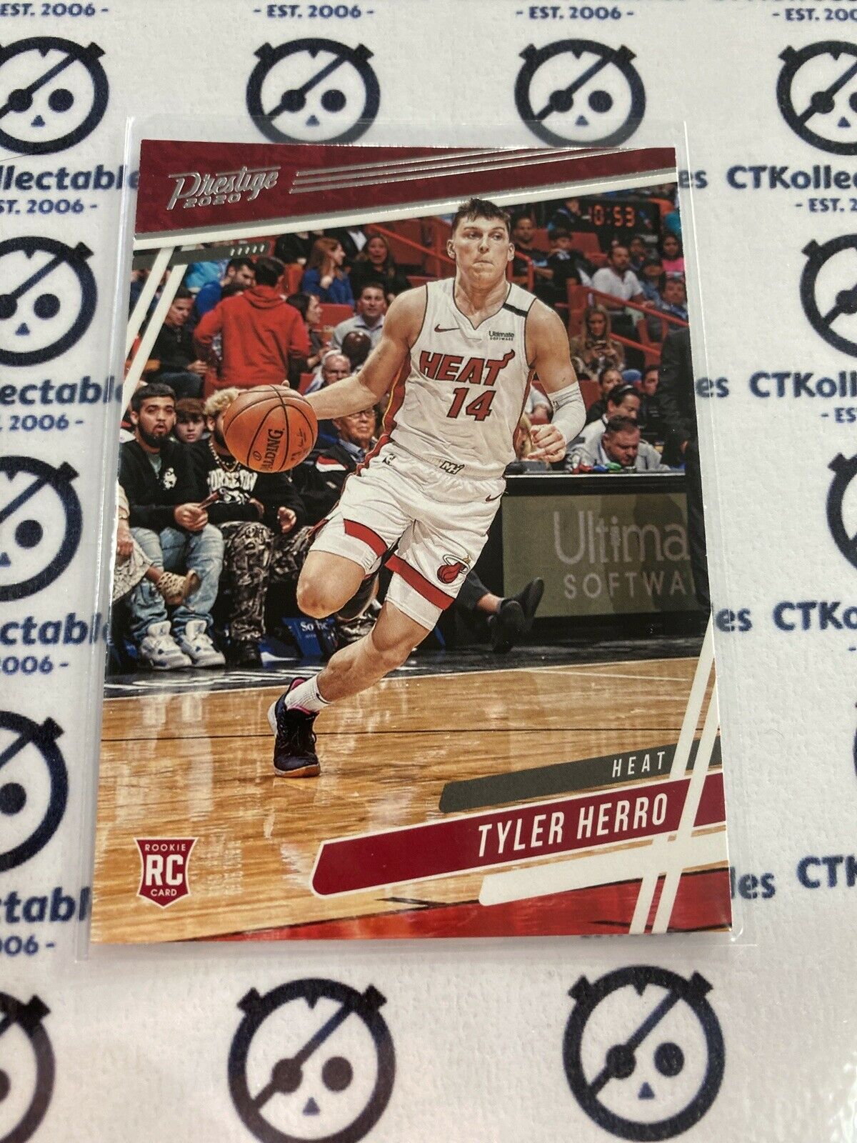 Tyler Herro RC #57 2019-20 NBA Chronicles Prestige