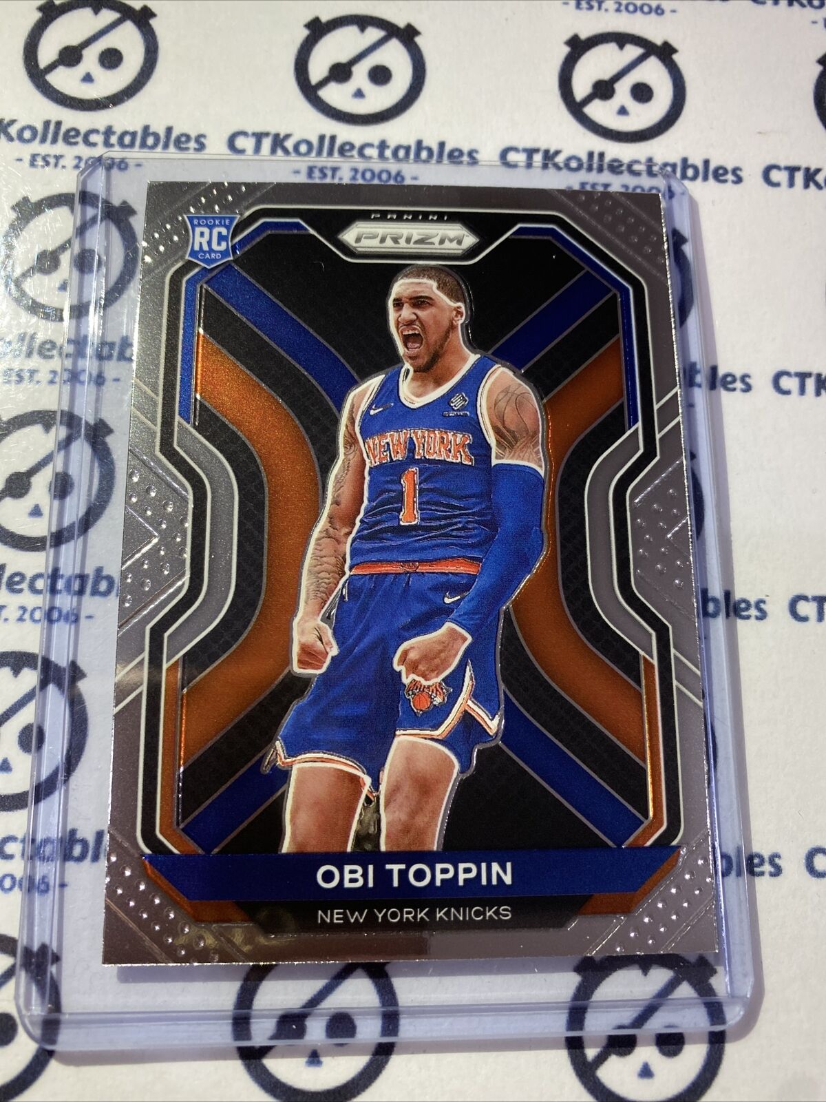 2020-21 NBA Prizm Obi Toppin RC #280 Knicks Rookie