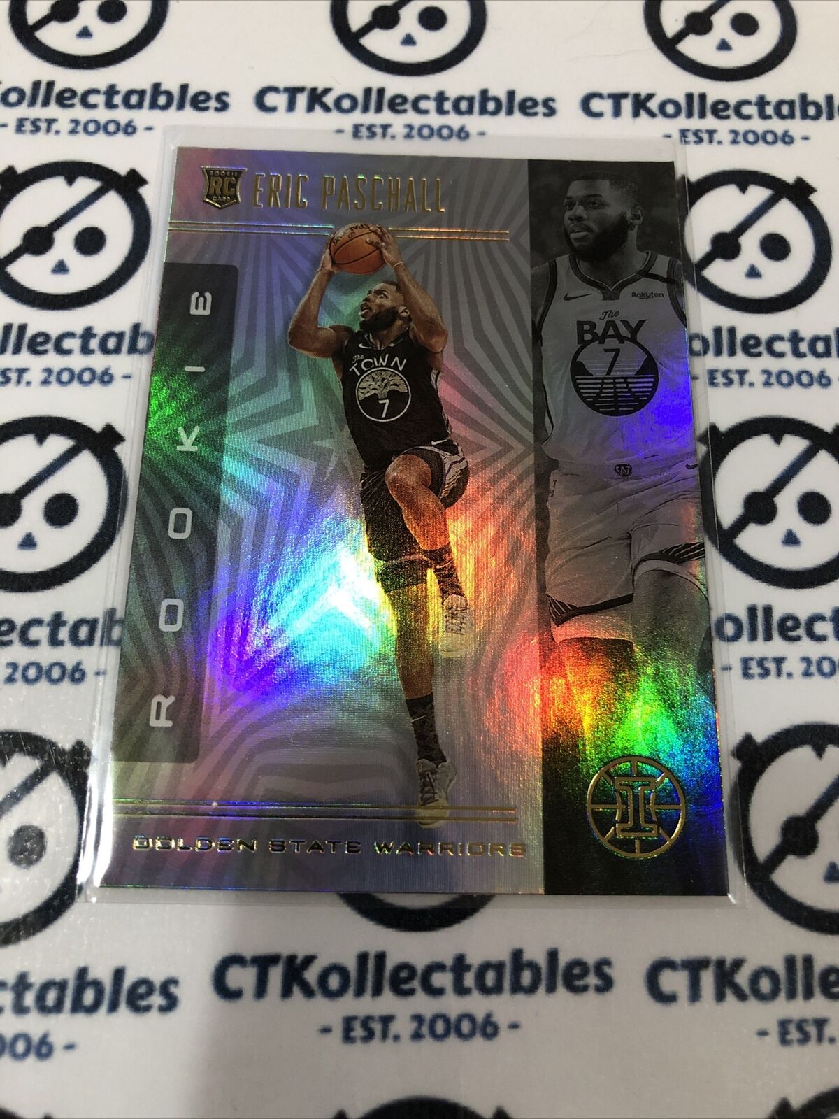 2019-20 NBA Illusions Eric Paschall RC #182 Warriors
