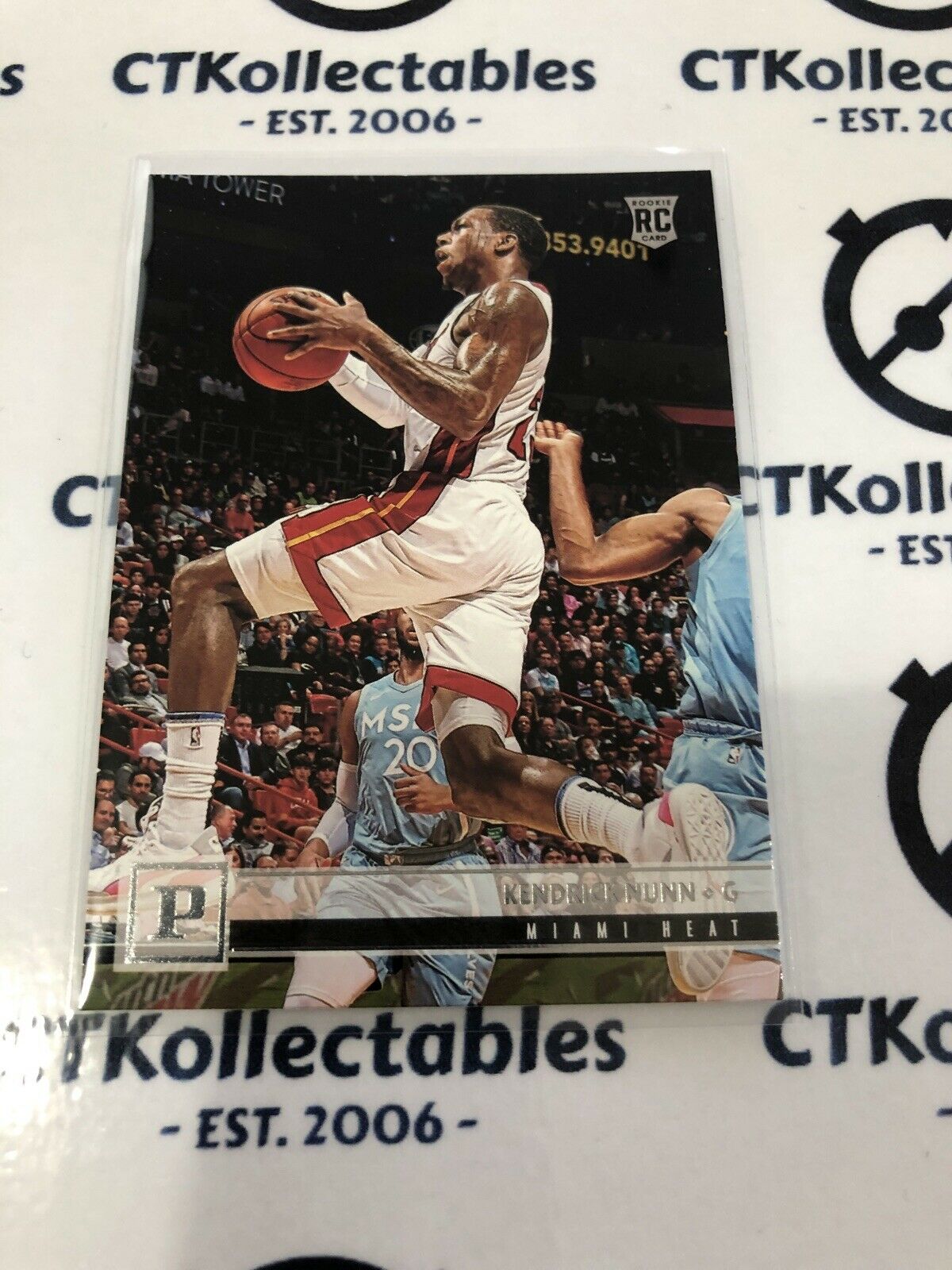 Kendrick Nunn RC #106 2019-20 NBA Chronicles Panini