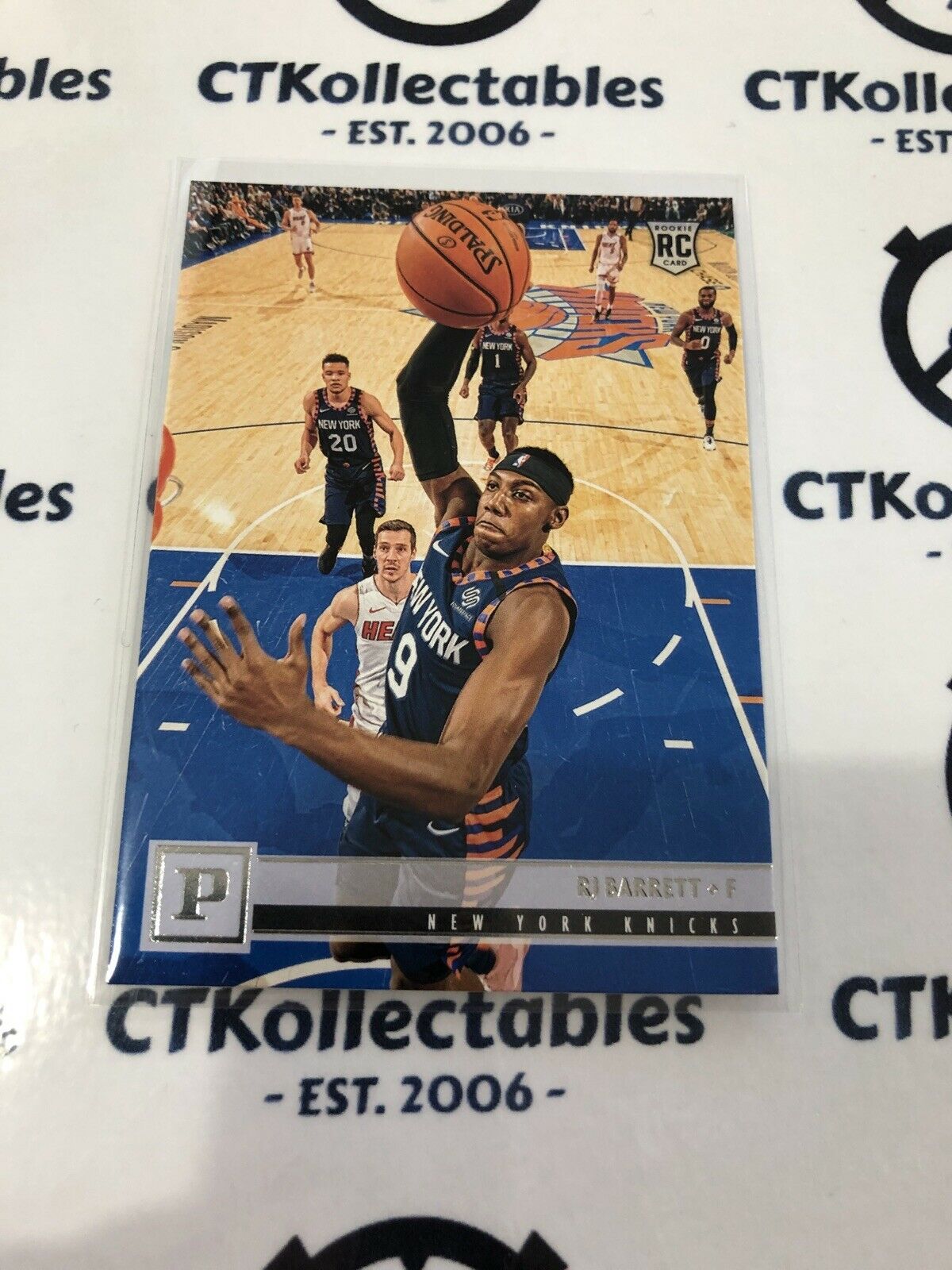 RJ Barrett RC #109 2019-20 NBA Chronicles Panini