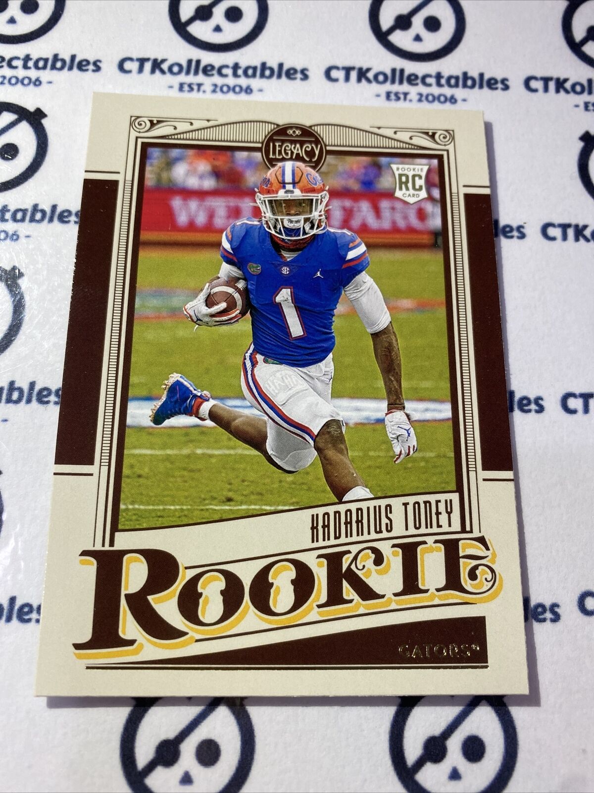 2021 NFL Legacy Rookie Kadarius Toney #158 Giants RC