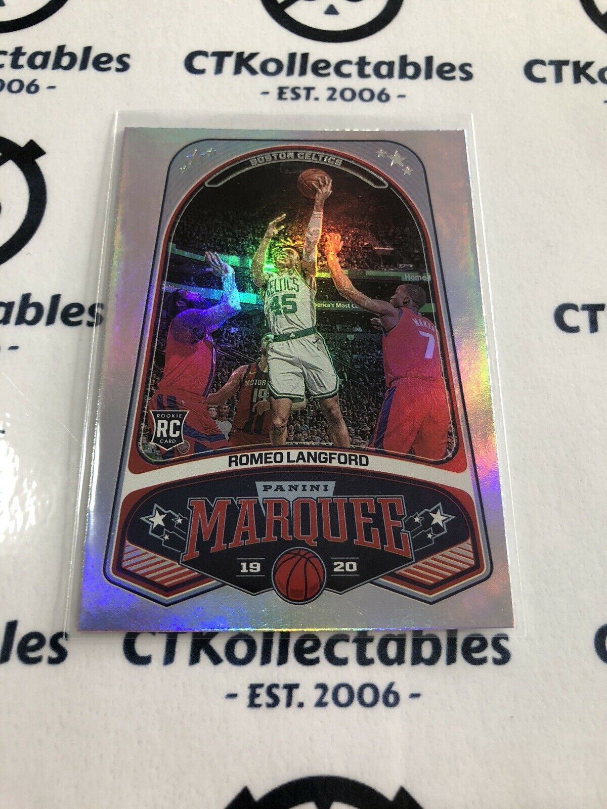 Romeo Langford RC #240 2019-20 NBA Chronicles marquee
