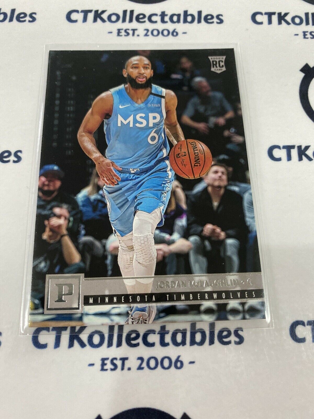Jordan McLaghlin RC #130 2019-20 NBA Chronicles Panini