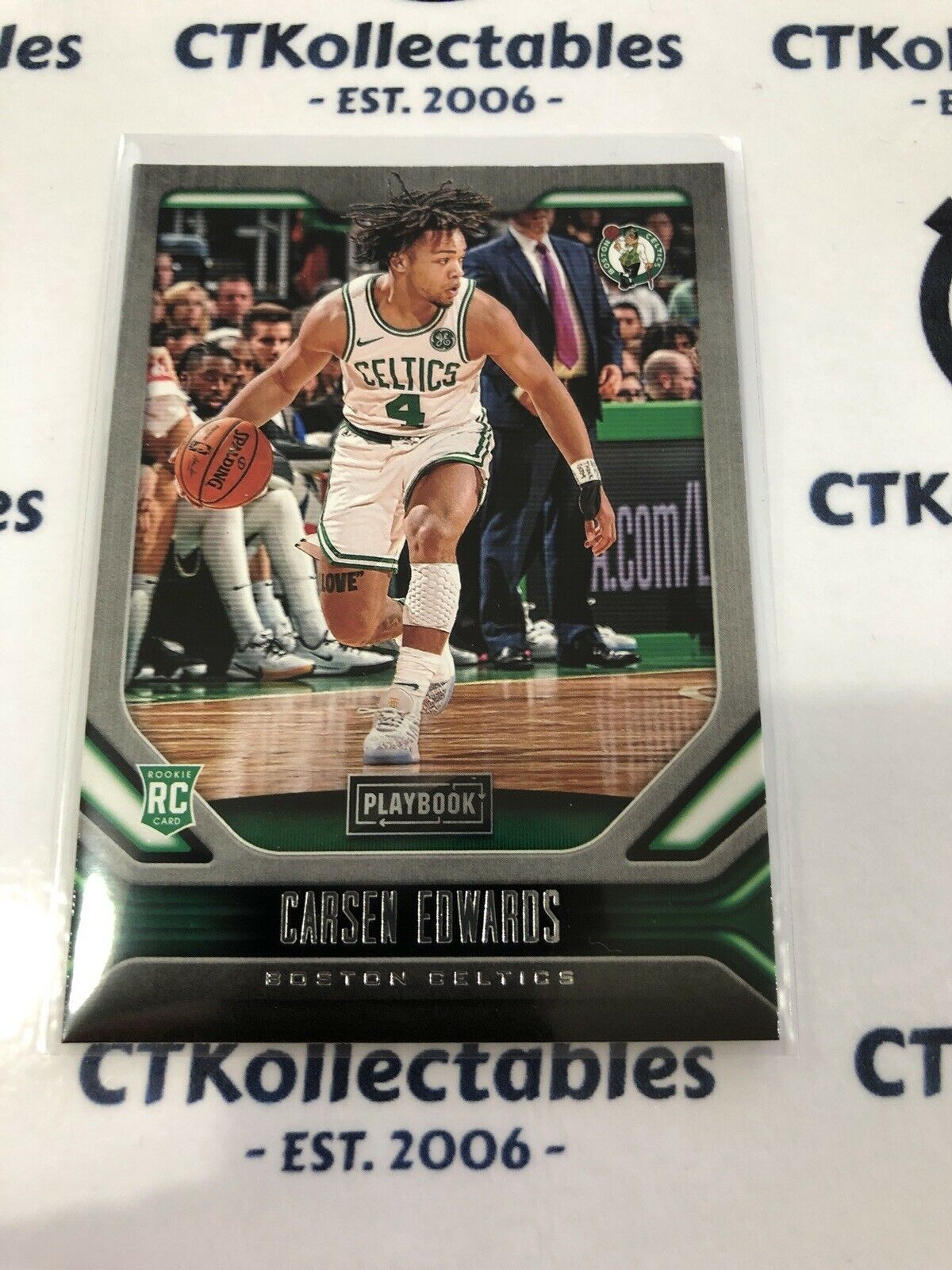 Carsen Edwards RC #175 2019-20 NBA Chronicles Playbook