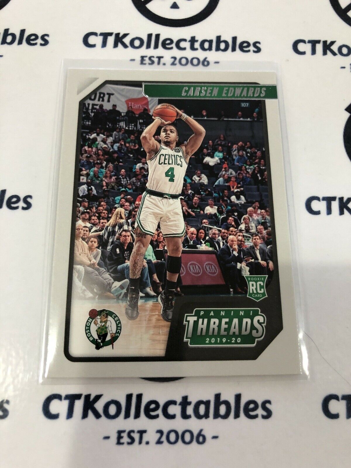 Carsen Edwards RC #93 2019-20 NBA Chronicles Threads