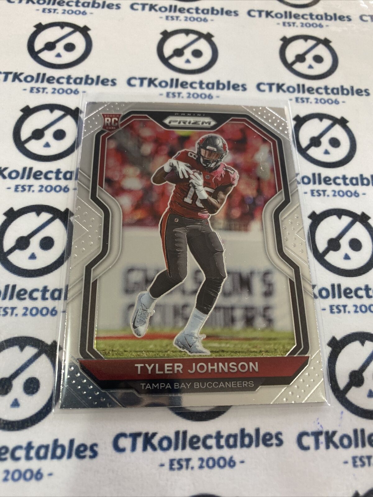 2020 NFL Prizm Tyler Johnson RC #321 Buccaneers