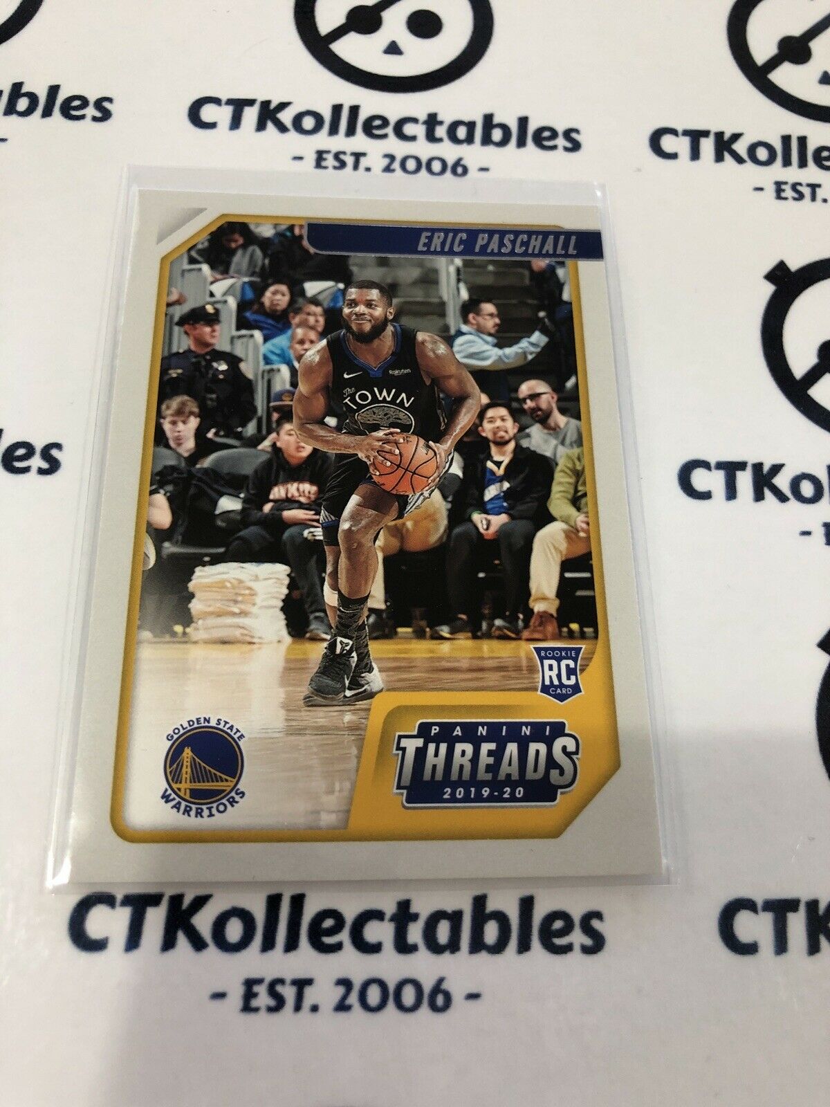 Eric Paschall RC #77 2019-20 NBA Chronicles Threads