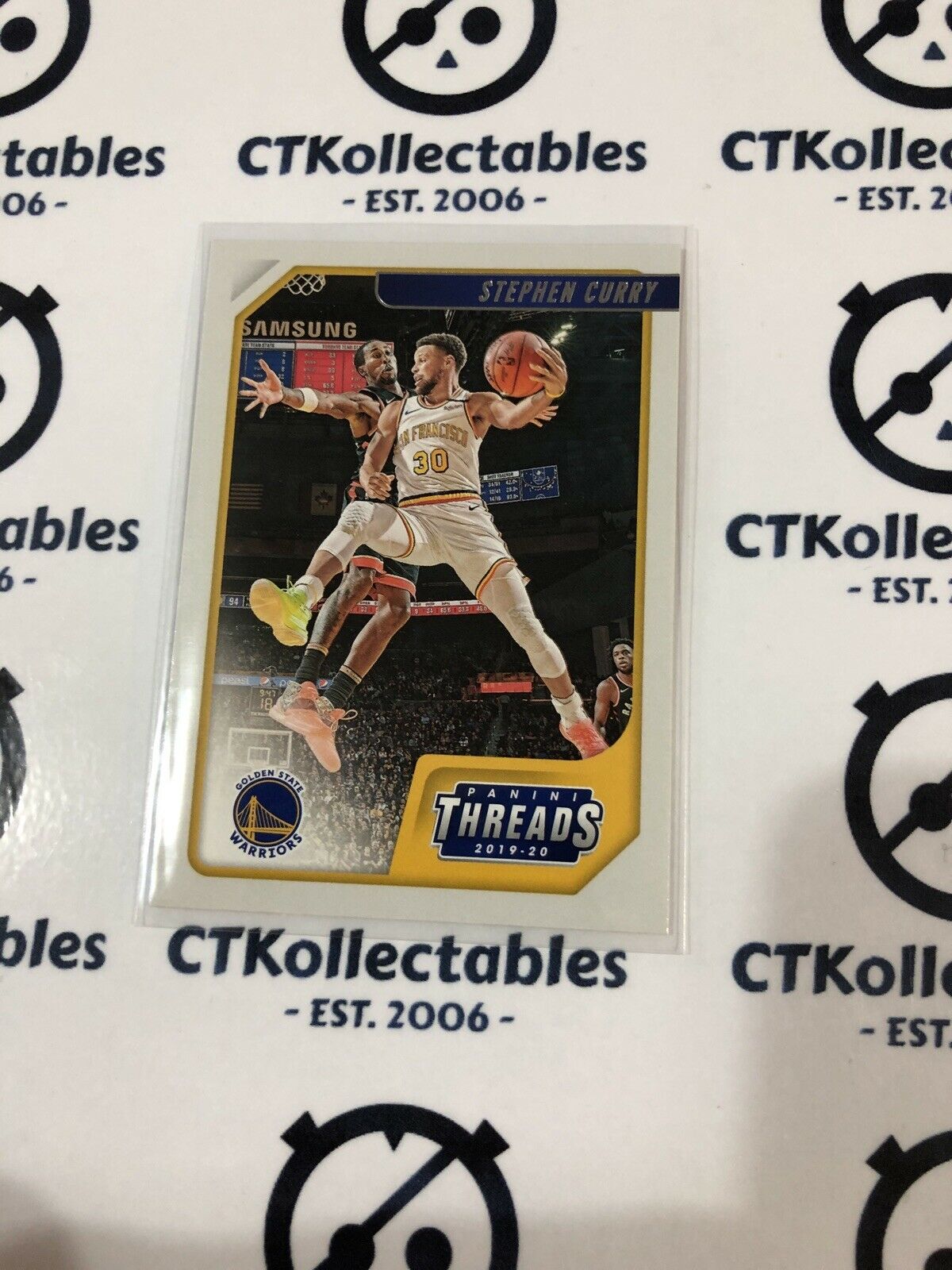 2019-20 NBA Chronicles Threads Stephen Curry #79 Warriors
