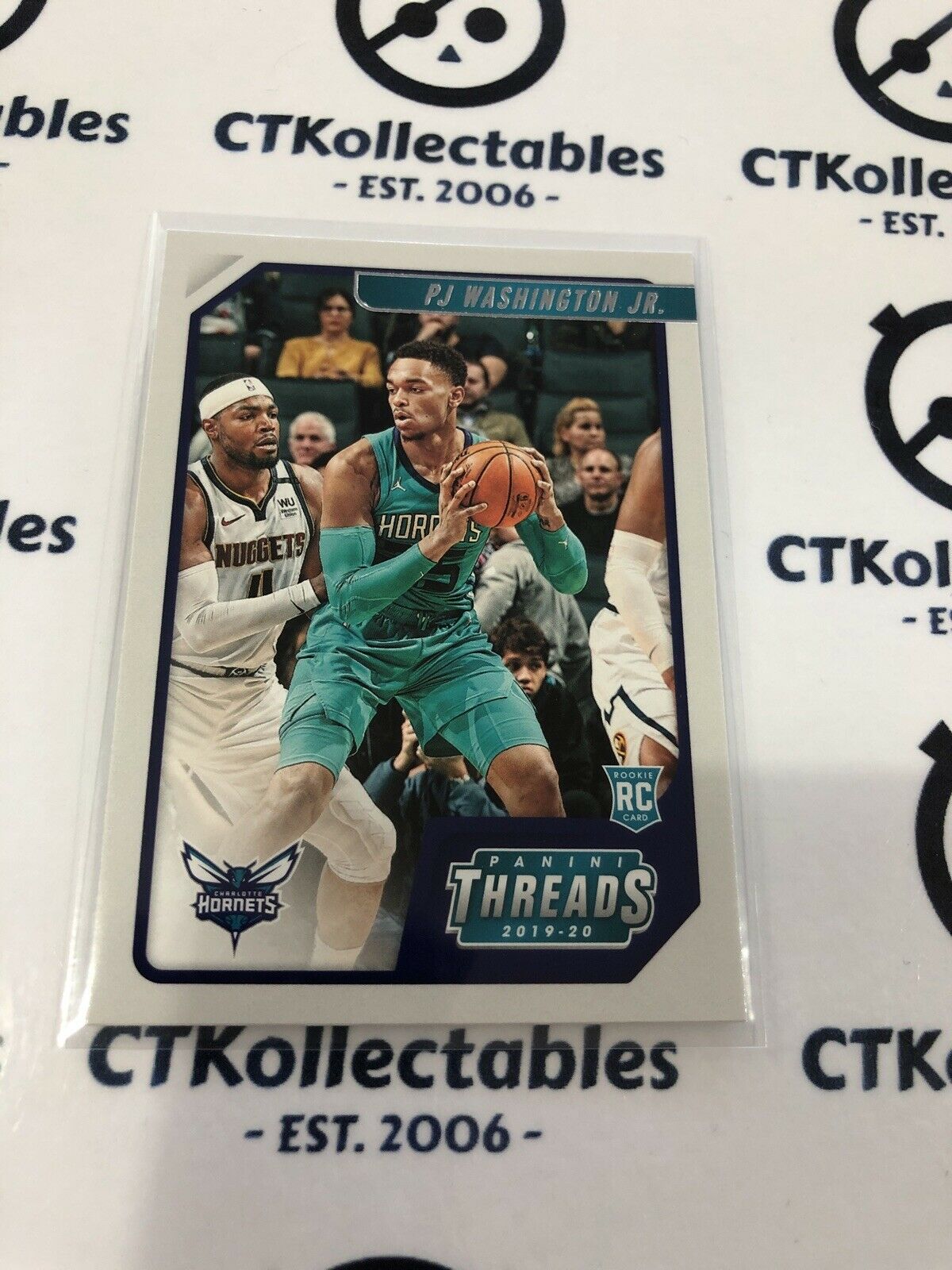 PJ Washington JR RC #85 2019-20 NBA Chronicles Threads