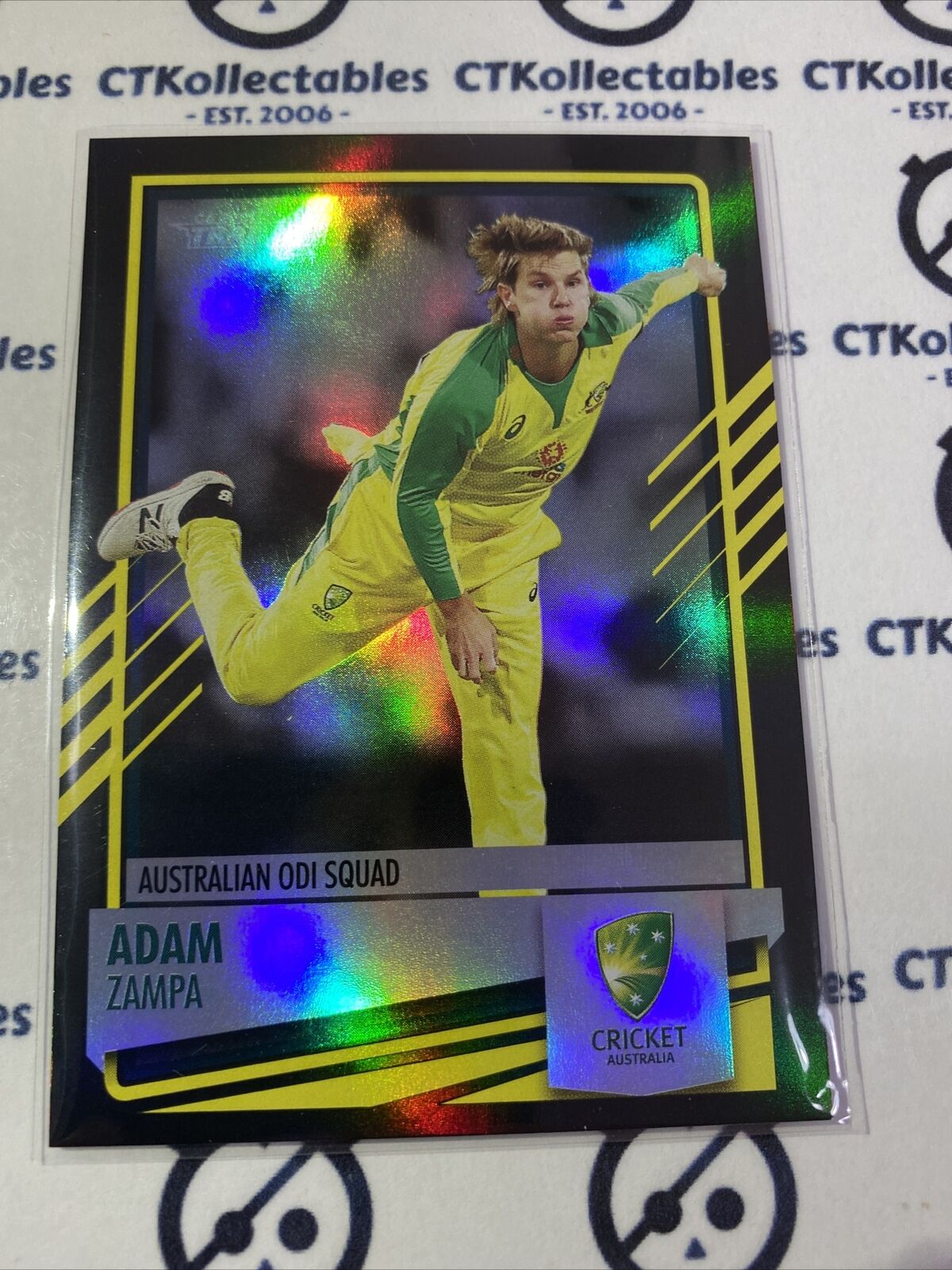 2021/2022 TLA Cricket Traders silver Parallel #P030 Adam Zampa