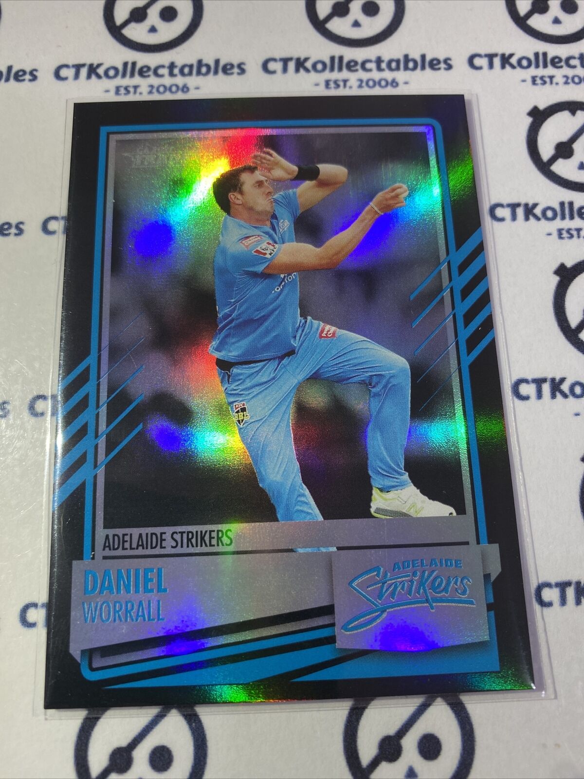 2021/2022 TLA Cricket Traders silver Parallel #P065 Daniel Worrall
