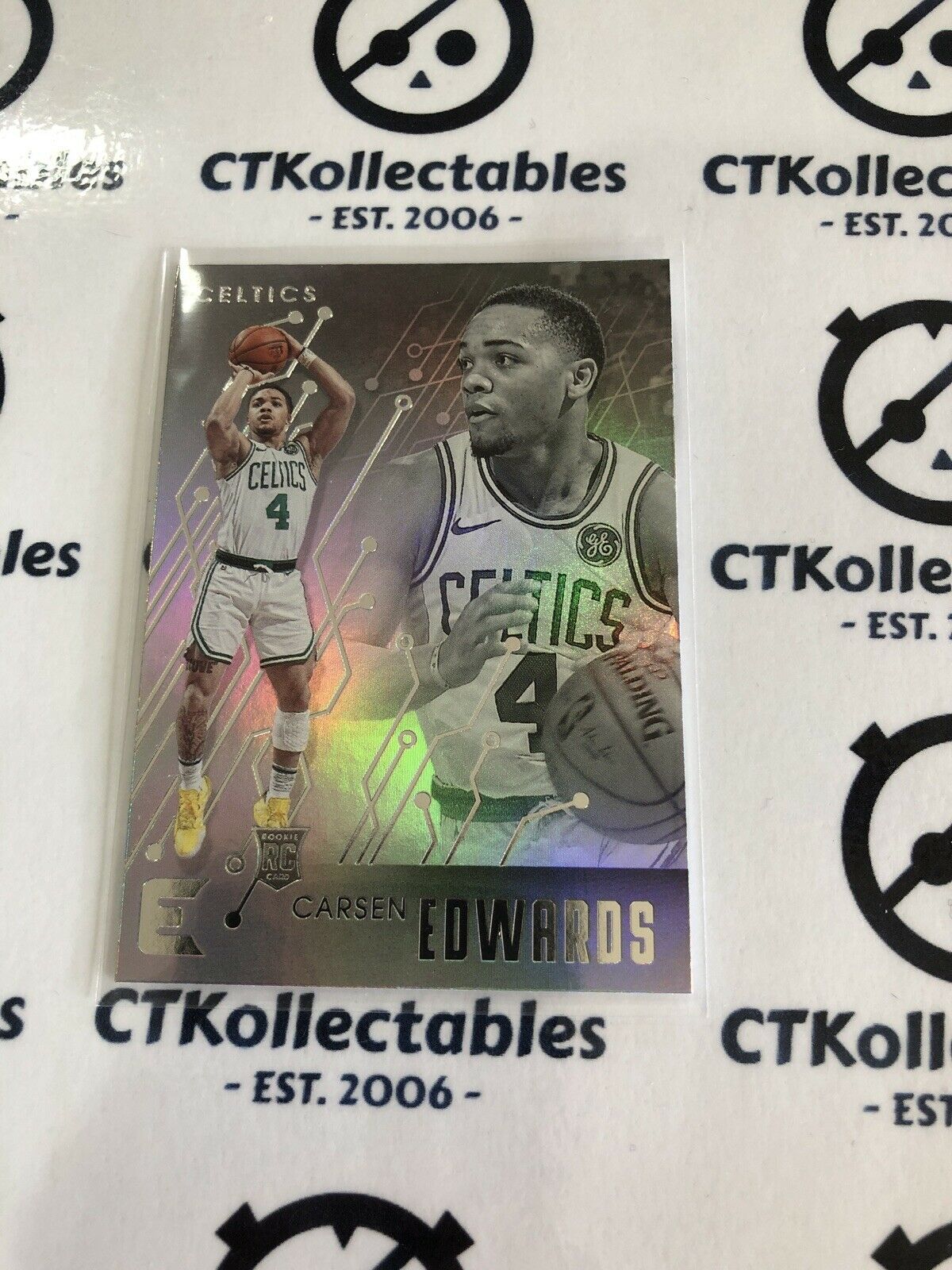 Carsen Edwards RC #207 2019-20 NBA Chronicles Essentials