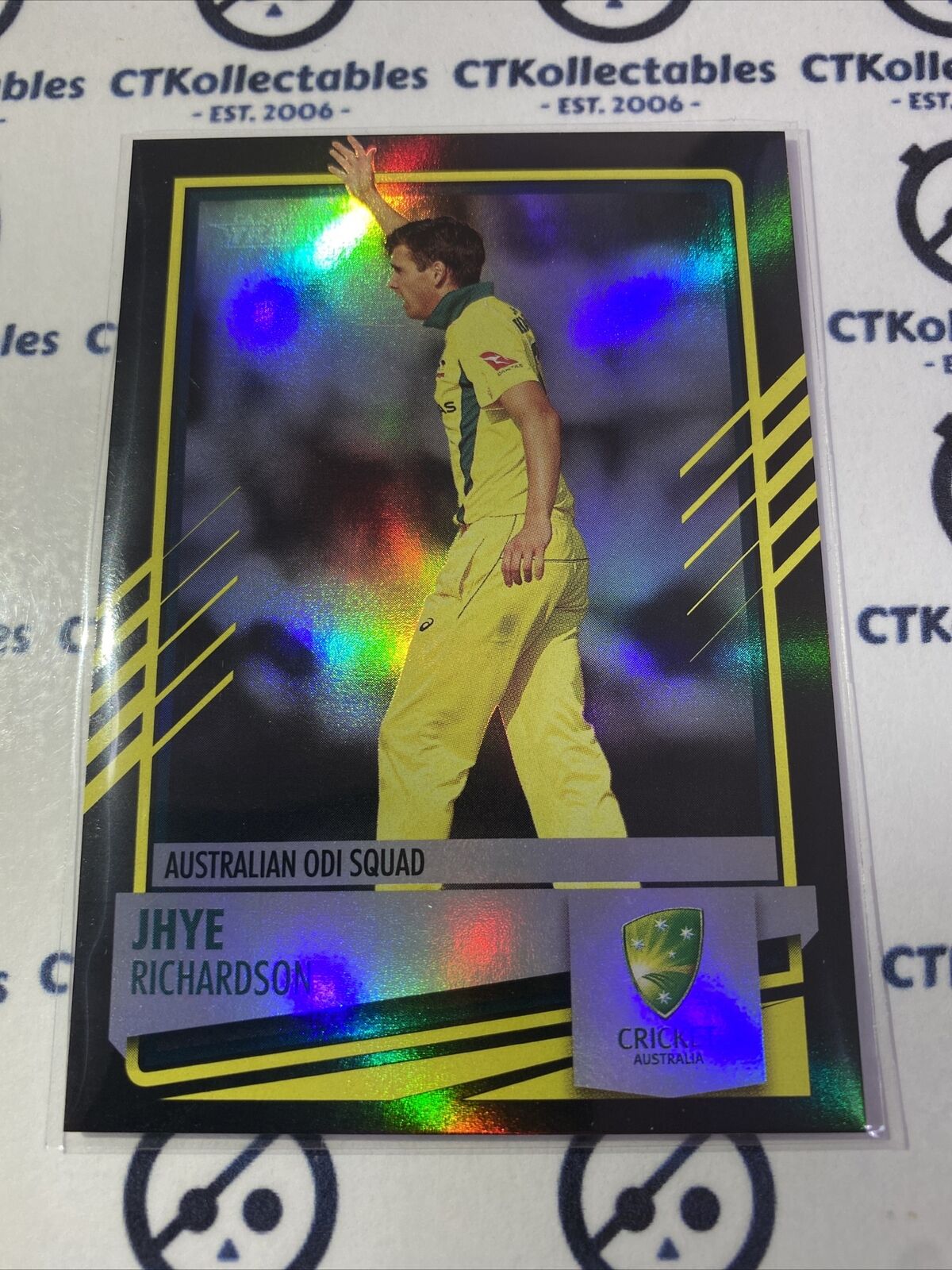 2021/2022 TLA Cricket Traders silver Parallel #P025 Jhye Richardson