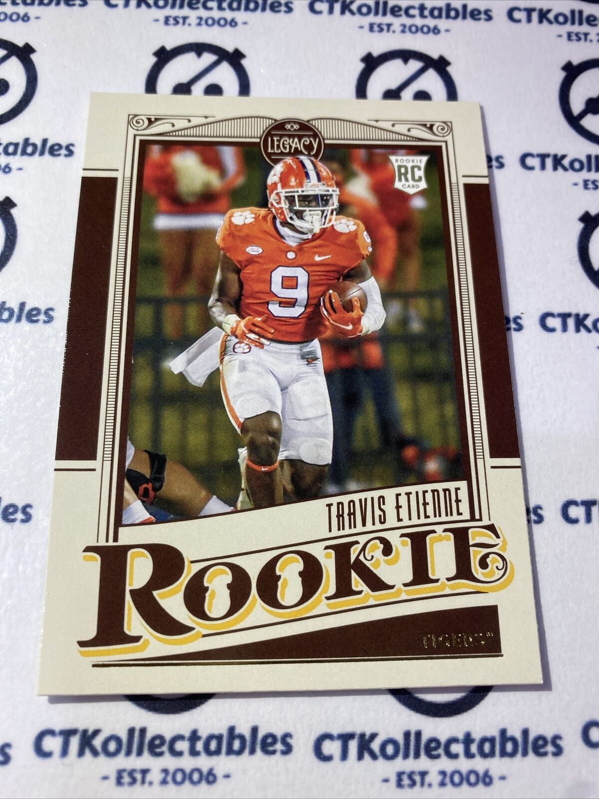 2021 NFL Legacy Rookie Travis Etienne #164 Jaguars RC