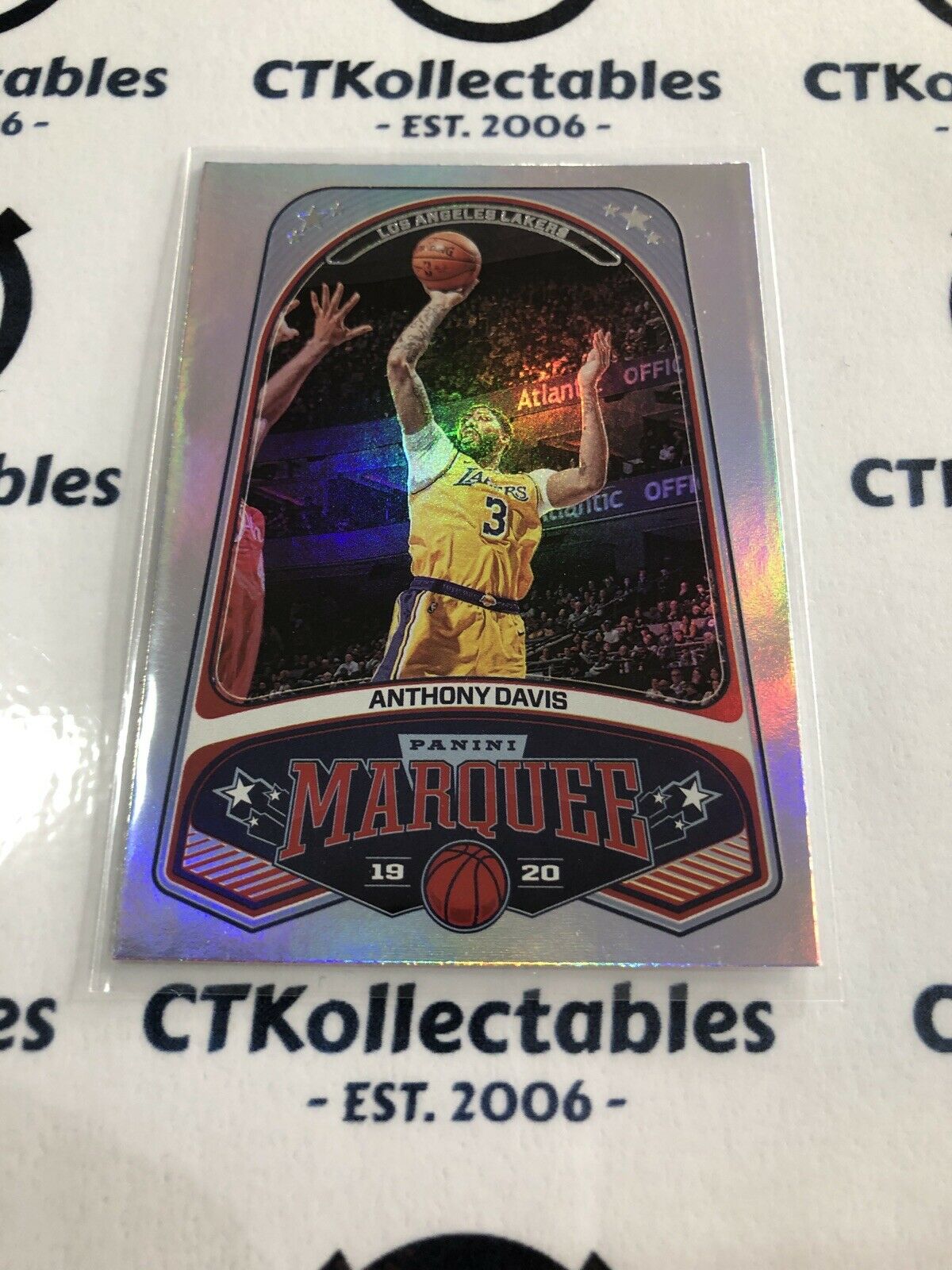 2019-20 NBA Chronicles Marquee Anthony Davis #260 Lakers