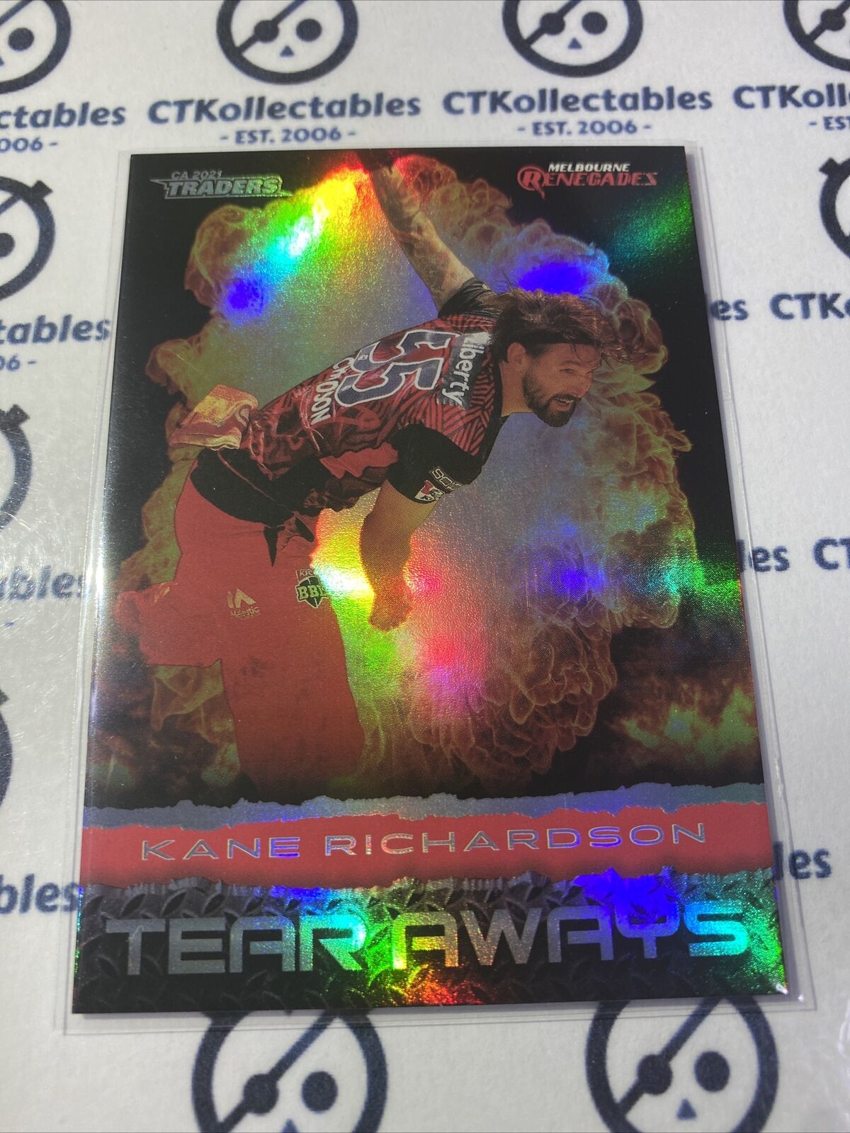 2021/2022 TLA Cricket Traders Tear Aways Kane Richardson #TA09