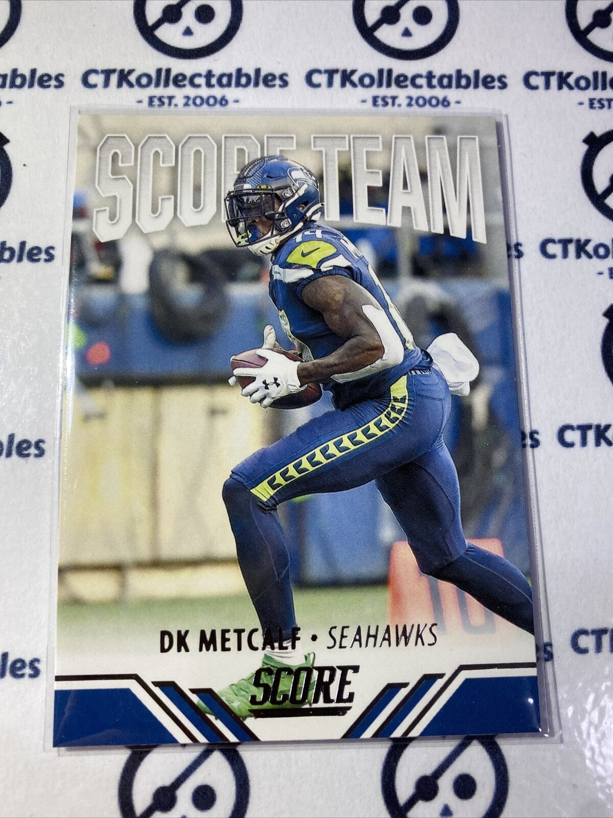 2021 NFL Score DK Metcalf Score Team #ST3 Seahawks