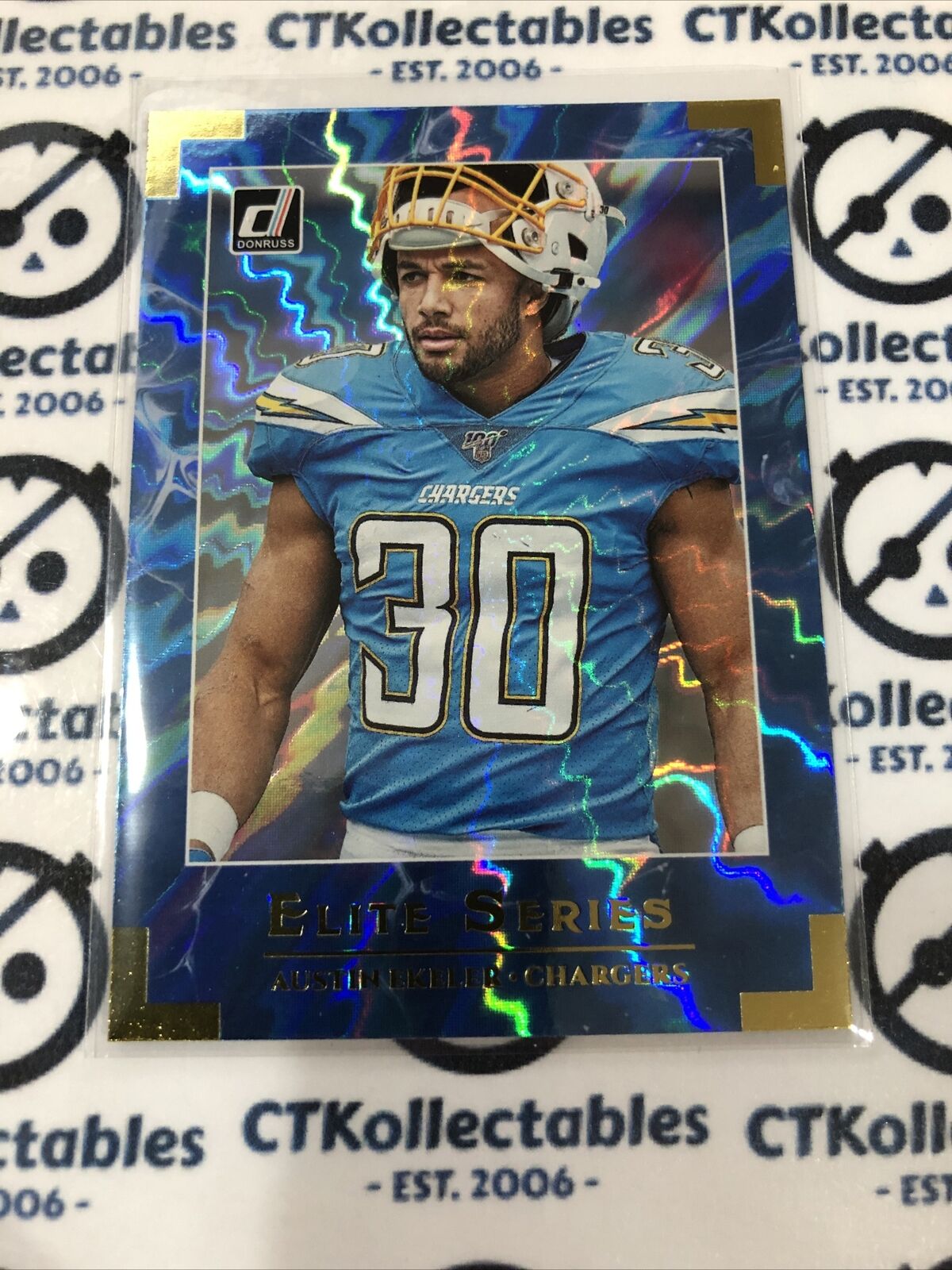 2020 NFL Donruss Elite Series Austin Ekeler Chargers ESR-AE