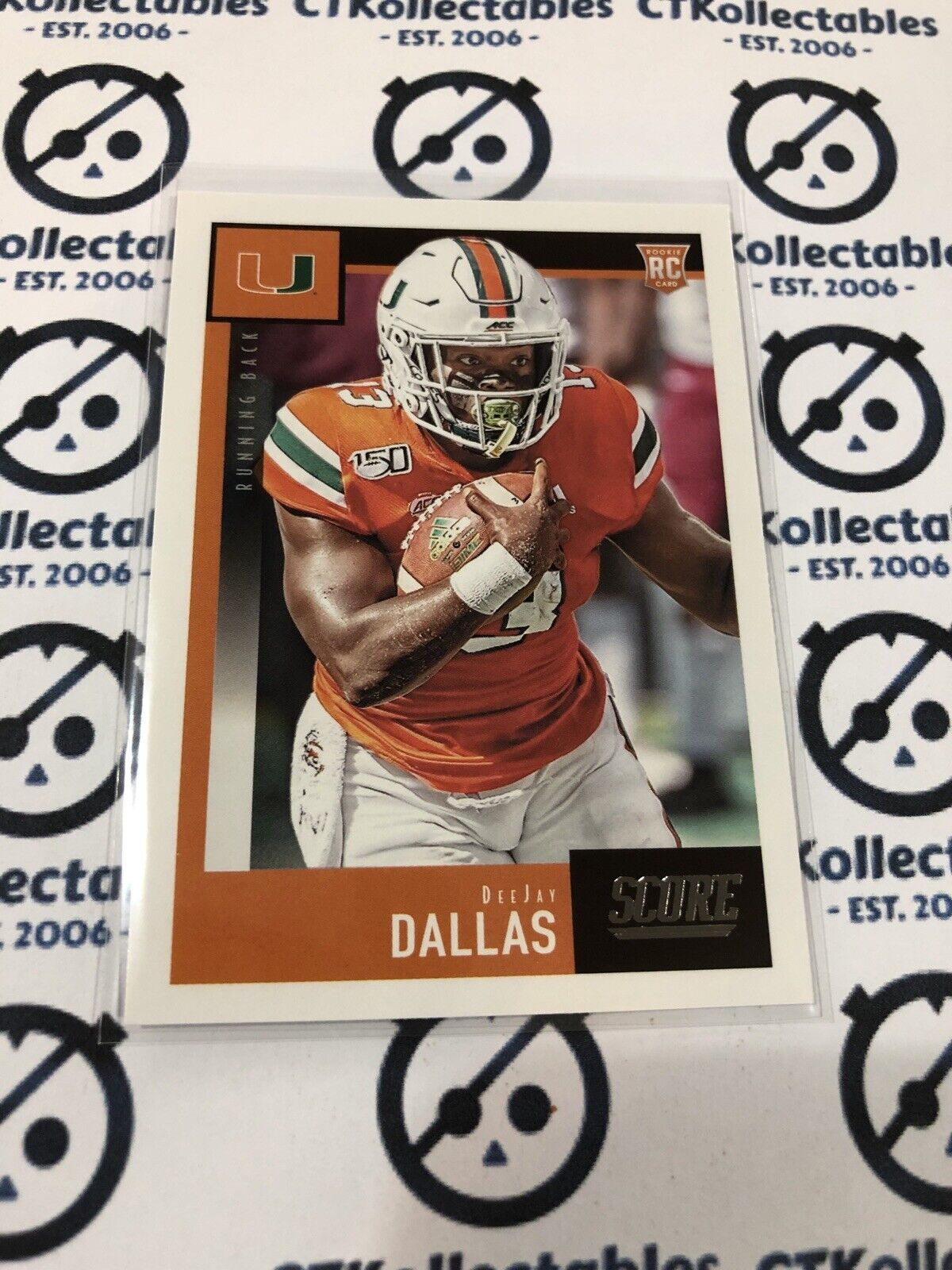 2020 NFL Panini SCORE DeeJay Dallas RC #392 Seahawks