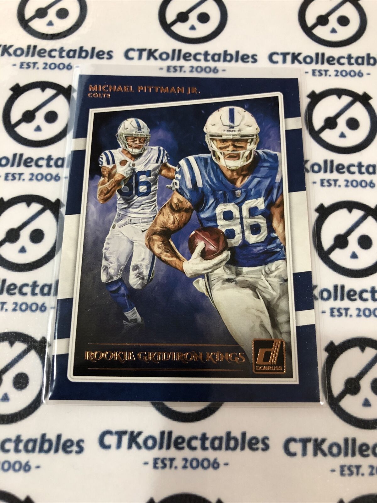 2020 NFL Donruss Rookie Gridiron Kings Michael Pittman Jr RGK-MPJ Colts
