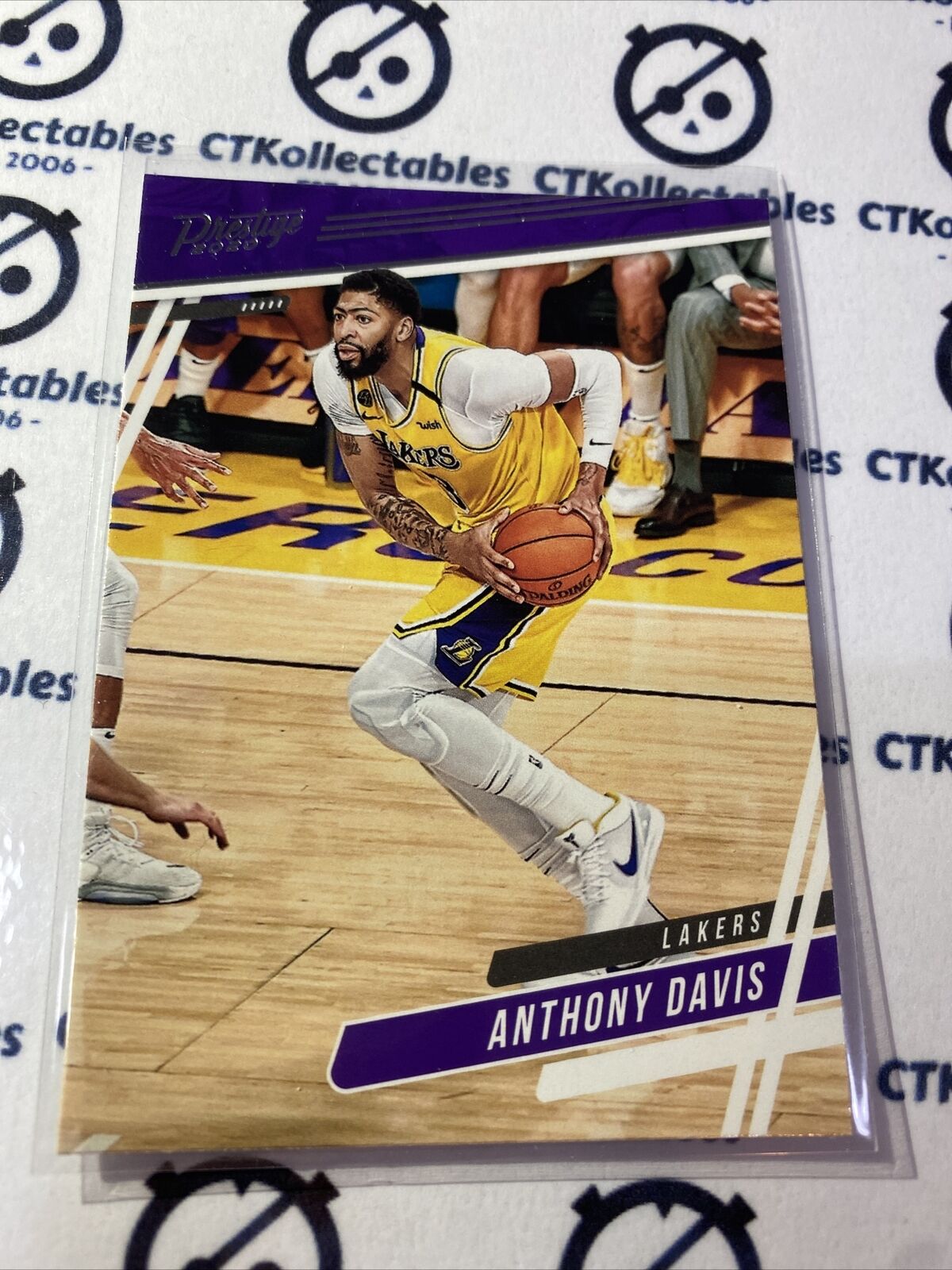 2019-20 NBA Chronicles Prestige Anthony Davis #53 Lakers
