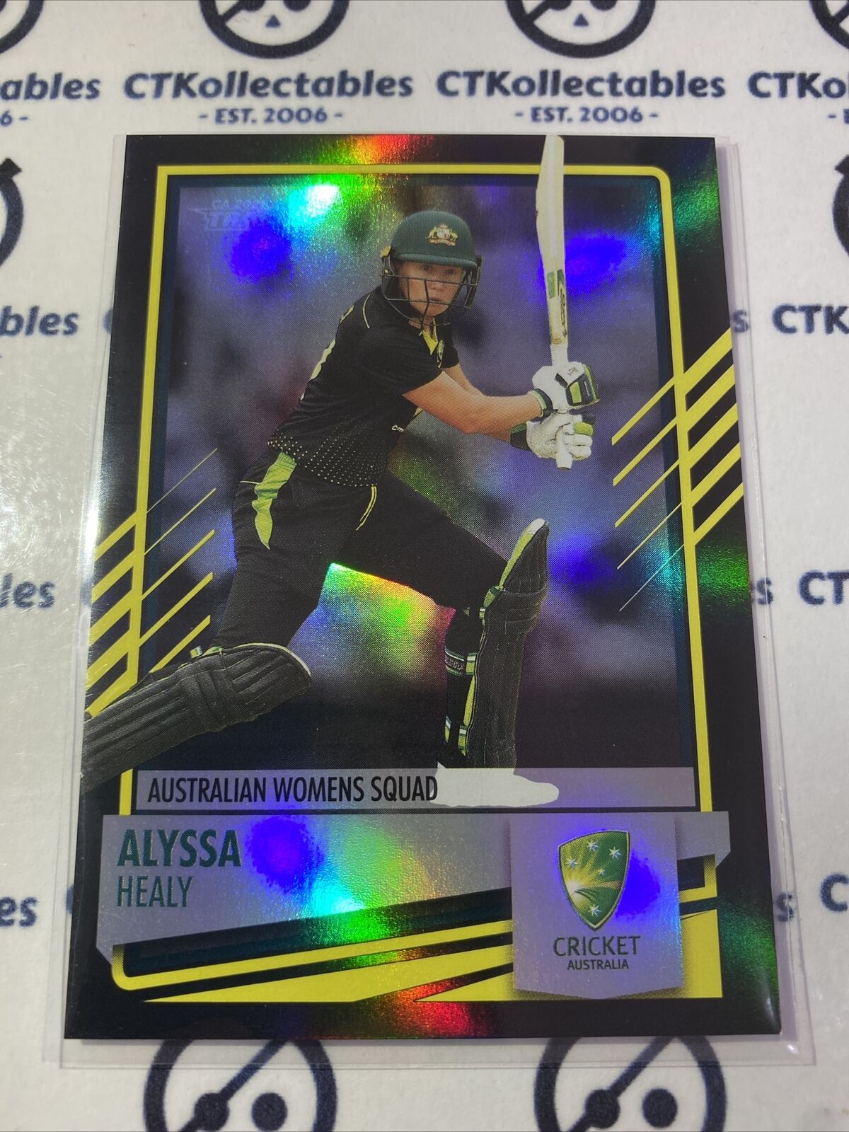 2021/2022 TLA Cricket Traders silver Parallel #P047 Alyssa Healy
