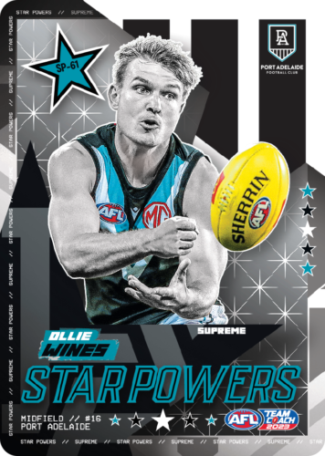 2023 AFL Teamcoach Ollie Wines Starpowers SP-61 Power