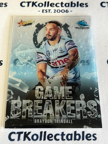 2026 Select NRL League Heroes Game Breakers #GB32 Braydon Trindall Sharks