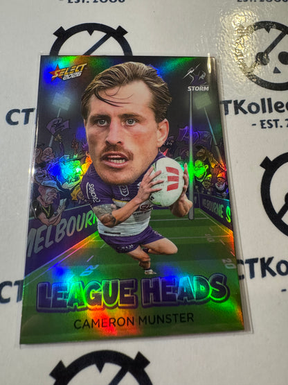 2026 Select NRL League Heroes League Heads #LH62 Cameron Munster Storm