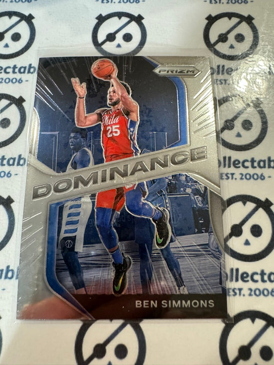 2020-21 NBA Panini Prizm Ben Simmons Dominance #2 76ers