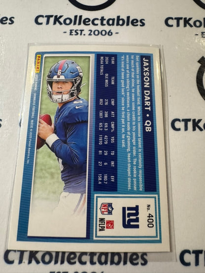2025 NFL Panini Donruss Rated Rookie #400 Jaxson Dart Giants