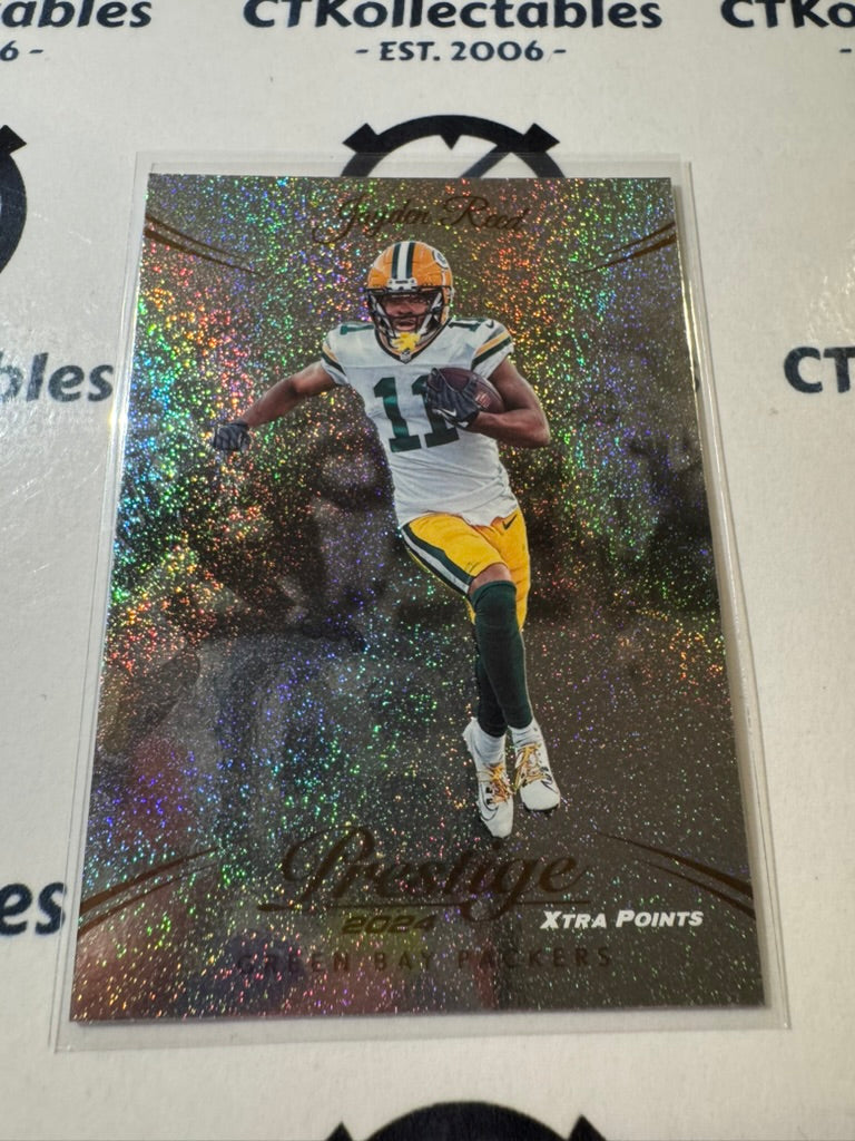 2024 NFL Prestige Dots Xtra Points #110 Jayden Reed Green Bay Packers