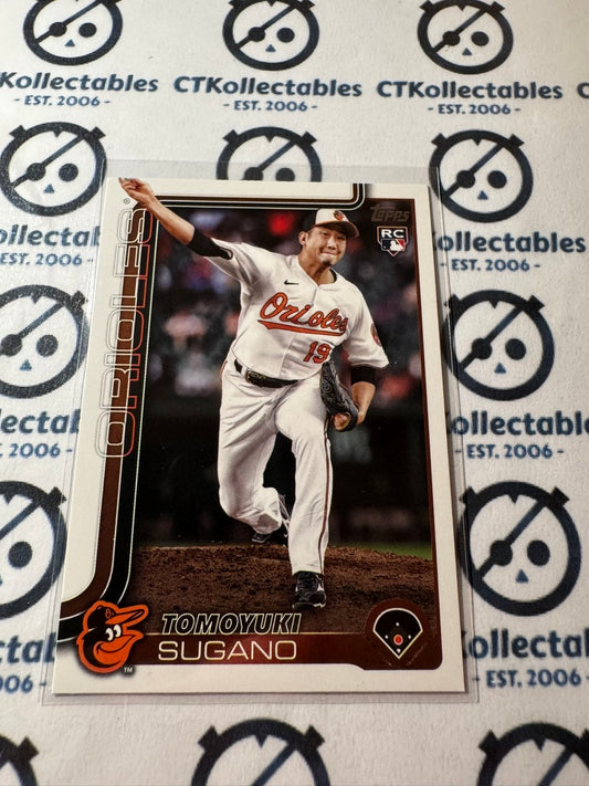 2025 Topps Series 2 Baseball Tomoyuki Sugano rookie RC #417 Orioles