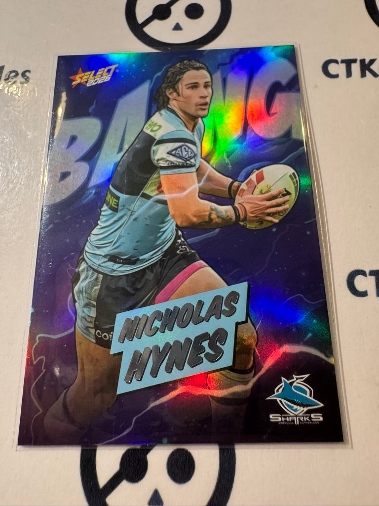 2026 Select NRL League Heroes BANG #B19 Nicholas Hynes Sharks