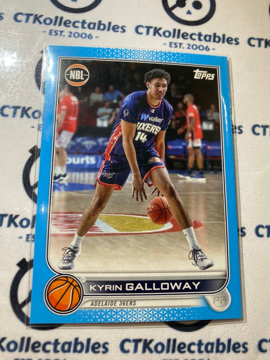 2022-23 Topps NBL Basketball Blue - Kyrin Galloway #5 36ers