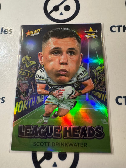 2026 Select NRL League Heroes League Heads #LH76 Scott Drinkwater Cowboys