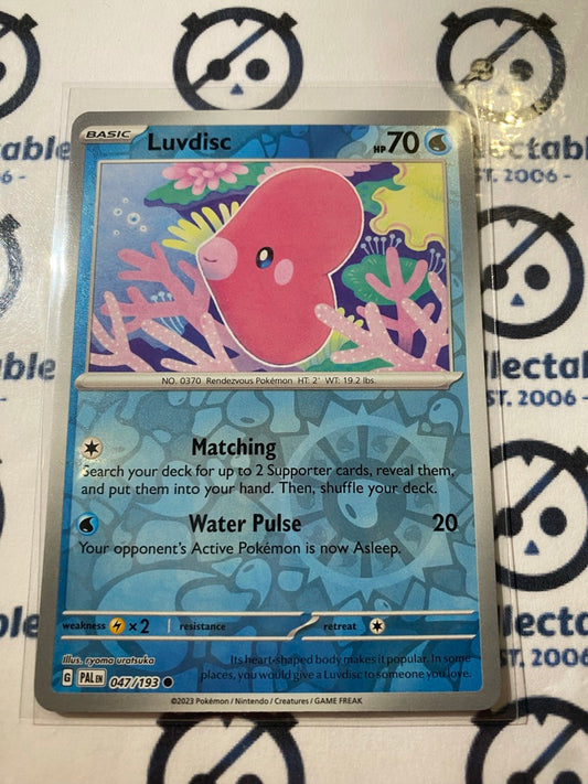 Luvdisc Reverse Holo #046/193 2023 Paldea Evolved Pokemon Card