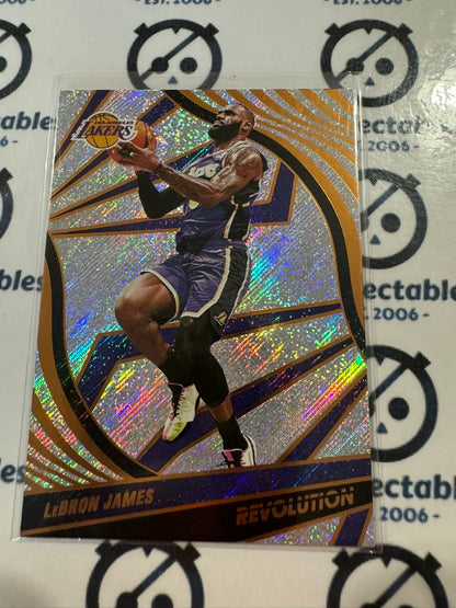 2021-22 NBA Panini Revolution LeBron James Base Card #57