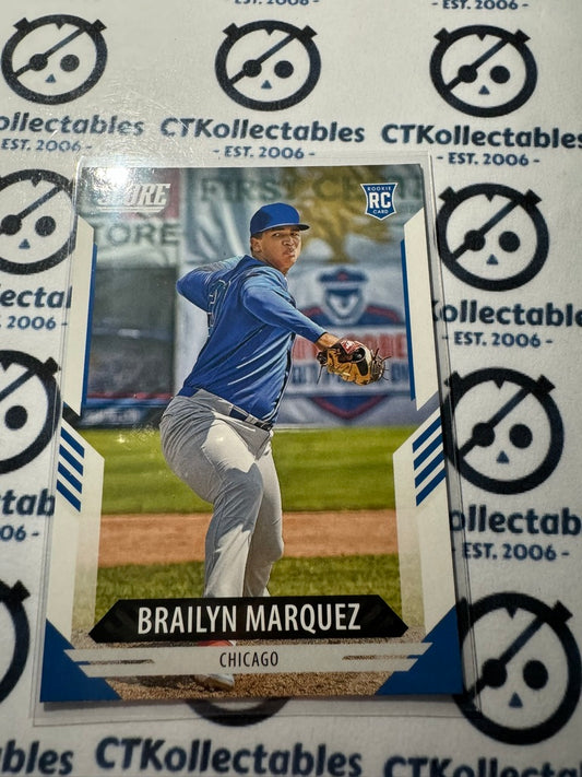 2021 Chronicles MLB Baseball Score Brailyn Marquez #17 Chicago