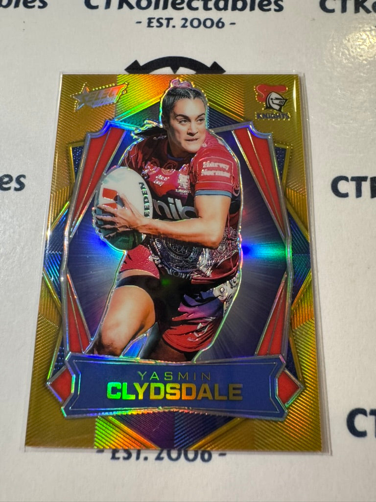 2026 Select NRL League Heroes Luminous Base #L215 Yasmin Clydsdale Knights NRLW