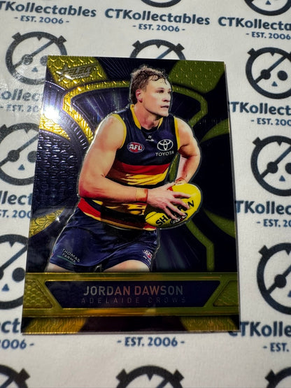2025 AFL Footy Stars Luminous Jordan Dawson Dragon Scale #284/799 Crows LD2