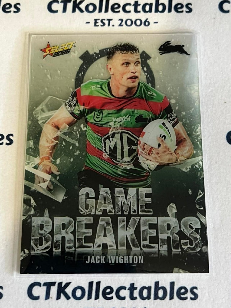 2026 Select NRL League Heroes Game Breakers #GB104 Jack Wighton Rabbitohs