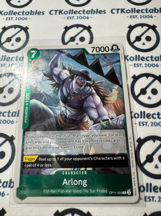One Piece TCG Arlong OP11-023 R FOIL A Fist of Divine speed NM/M